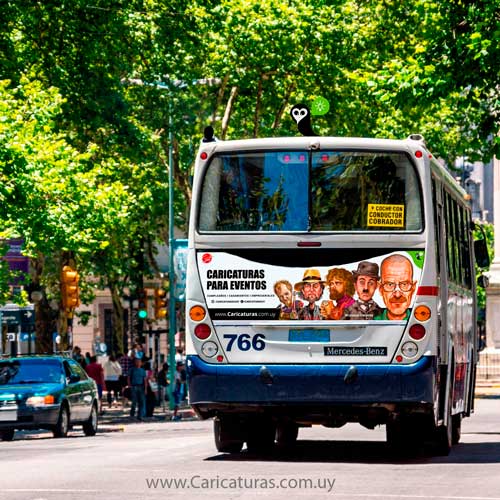 cazacaricaturas omnibus montevideo cutcsa