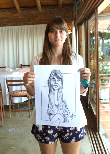 Caricaturas en vivo