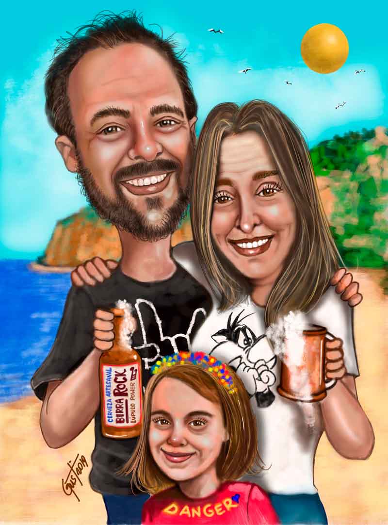 Caricaturas Familiares