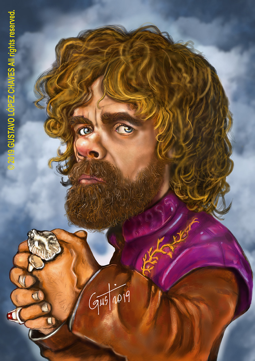 Tyrion Lannister I Caricaturas Uruguay