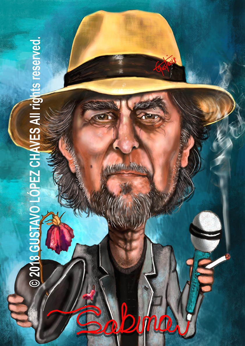 Joaquin Sabina I Caricaturas Uruguay