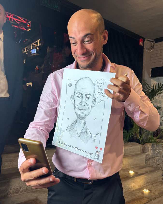 Caricaturas en vivo