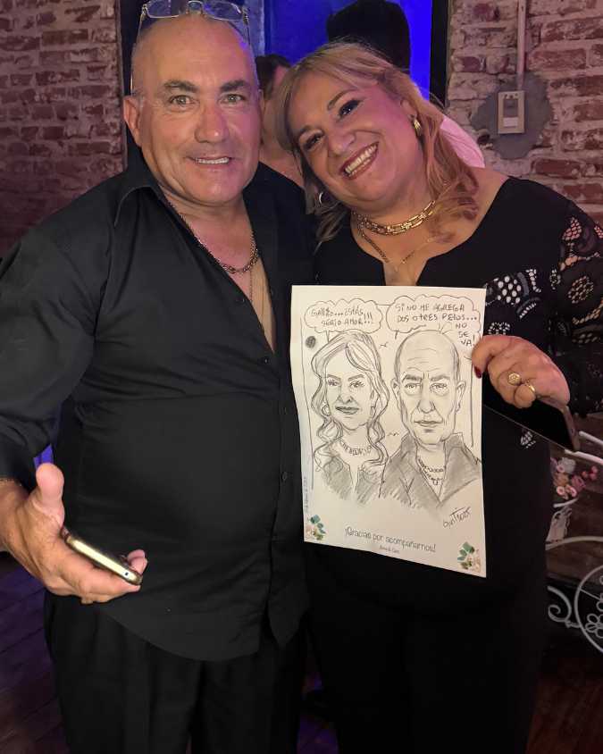 Caricaturas en vivo